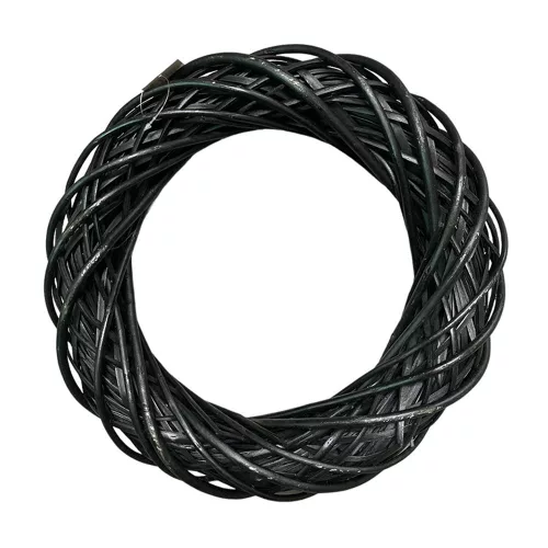 Koszorú alap 40 cm fekete