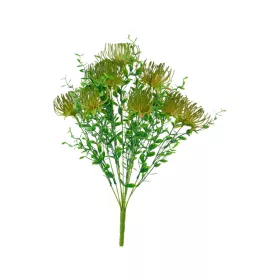Élethű protea csokor 50cm - zöld