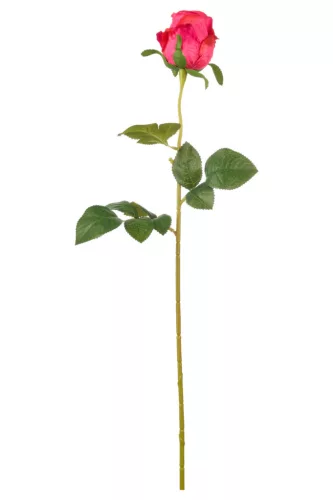 Élethű szálas rózsa  60 cm - erős pink