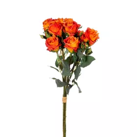 Bimbós Rózsacsokor narancs 55 cm