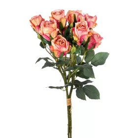 Bimbós Rózsacsokor lazac szín 55 cm