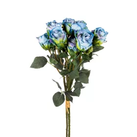 Bimbós Rózsacsokor kék 55 cm