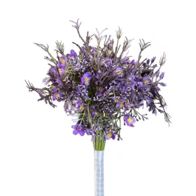 Élethű csokros tamariska lila 30cm