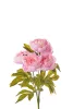Élethű peonia csokor 50cm - mályva