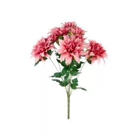 Élethű dália csokor 50cm - mályva