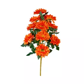 Élethű gerbera csokor narancssárga 50 cm