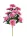 Élethű gerbera csokor rózsaszín 50 cm