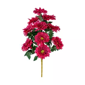 Élethű gerbera csokor fukszia 50 cm