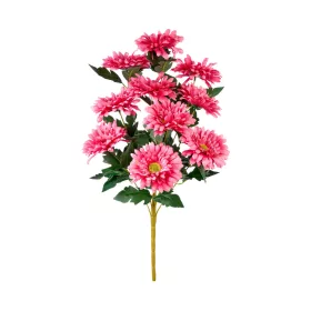 Élethű gerbera csokor sötétrózsaszín 50 cm