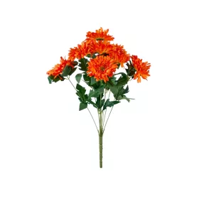 Élethű gerbera csokor narancs 45 cm