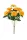 Élethű gerbera csokor sárga 45 cm