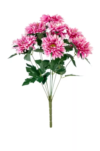 Élethű gerbera csokor pink 45 cm