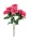 Élethű gerbera csokor sötétrózsaszín 45 cm 