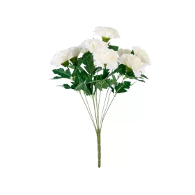 Élethű szegfű csokor 47cm - krém