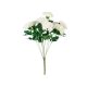 Élethű szegfű csokor 47cm - krém