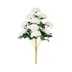 Élethű dália csokor fehér 50 cm