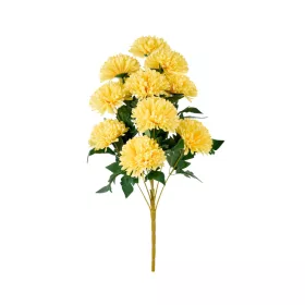 Élethű dália csokor sárga 50 cm