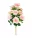 Élethű rózsacsokor 10x50 cm  pink