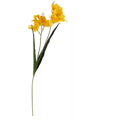 Élethű selyem szálas frézia sárga
