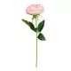 Élethű szálas rózsa 75cm - pink