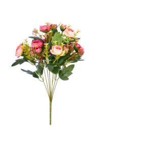 Élethű boglárka csokor 8x37 cm barack