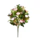 Élethű rózsacsokor 40 cm pink