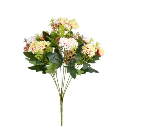 Élethű pom-pom csokor 8x36 cm pink