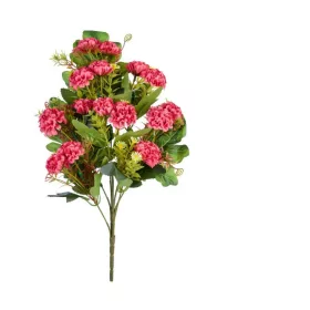 Élethű pom-pom csokor 40 cm barack