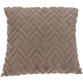 Díszpárna 45x45 cm barna