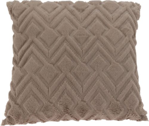 Díszpárna 45x45 cm barna