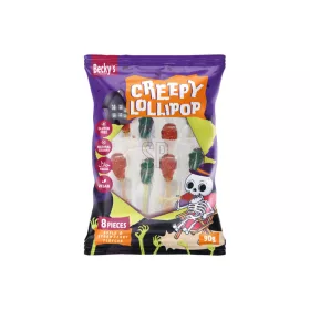 Halloween csont alakú nyalókák