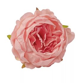 Selyemvirág fej peonia 5,5cm - rózsaszín