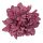 Selyemvirág dália fej lila 8cm