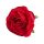 Selyemvirág fej piros 10cm