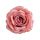 Selyemvirág rózsa fej sötét rózsaszín 10cm