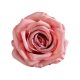 Selyemvirág rózsa fej sötét rózsaszín 10cm