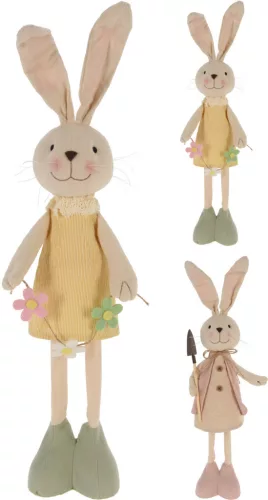 Álló nyúl figura 2 féle 64cm, választható