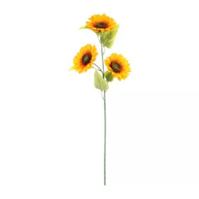 Szálas napraforgó 3 virággal 87cm