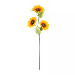 Szálas napraforgó 3 virággal 87cm