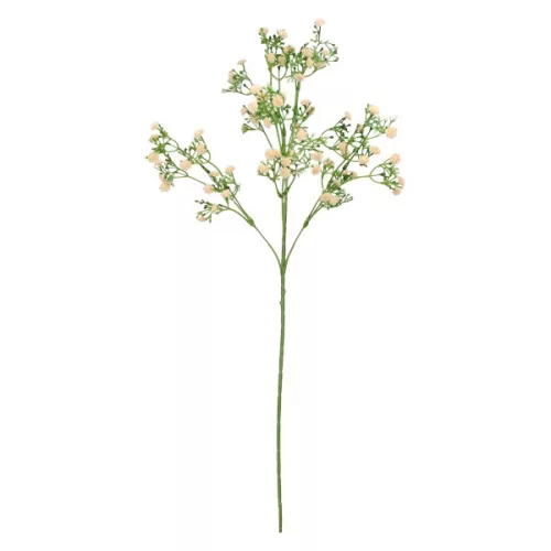 Élethű mű rezgővirág (fátyolvirág) szál – fehér, 70 cm