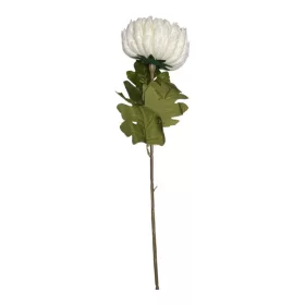 Selyem szálas krizantém fehér 70cm