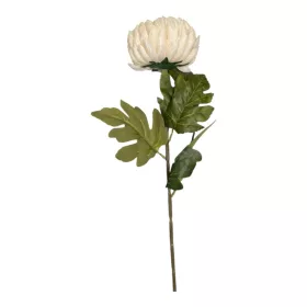 Selyem szálas krizantém krém 70cm
