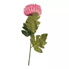 Selyem szálas krizantém rózsaszín 70cm