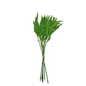 Élethű mű korpafű csokor, zöld