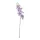 Élethű mű orchidea szál fehér lila pöttyös– 86cm