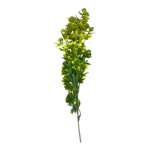 Élethű mű virágos növényág – zöld, 68 cm