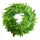 Élethű mű buxus koszorú – élénkzöld, 20 cm