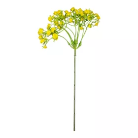 Élethű mű rezgővirág ág – sárga, 26 cm