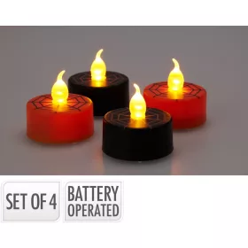 Halloween LED mécses szett 4 db/szett