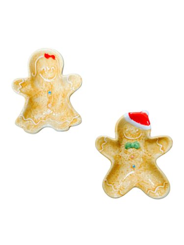 Mézeskalács tál 2 féle fiú vagy lány/db 14,5x12cm